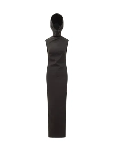 Monot Chic Mini Suit With Hood In Black
