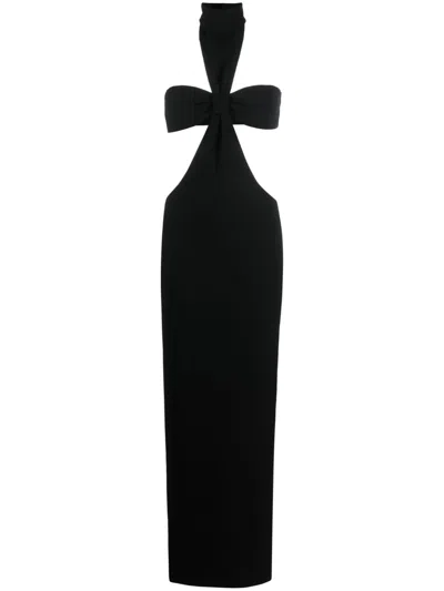 Monot Cut-out Maxi Dress In Black