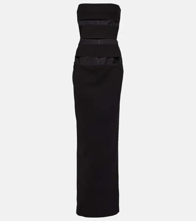 Monot Cutout Gown In Black