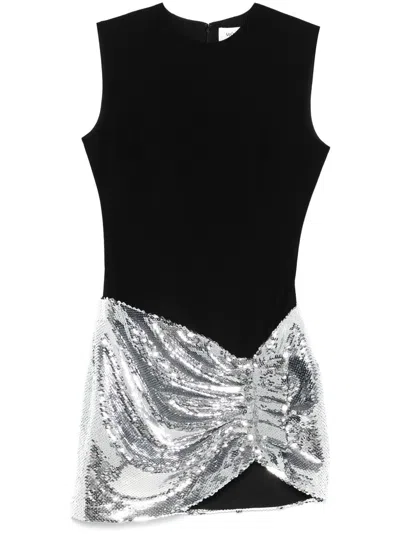 MONOT DRAPED MINIDRESS