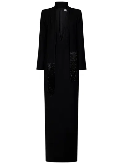 Monot Guinerve Long Dress In Black