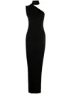 Monot Asymmetrisches Maxikleid In Black
