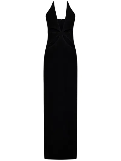 Monot Long Dress In Black