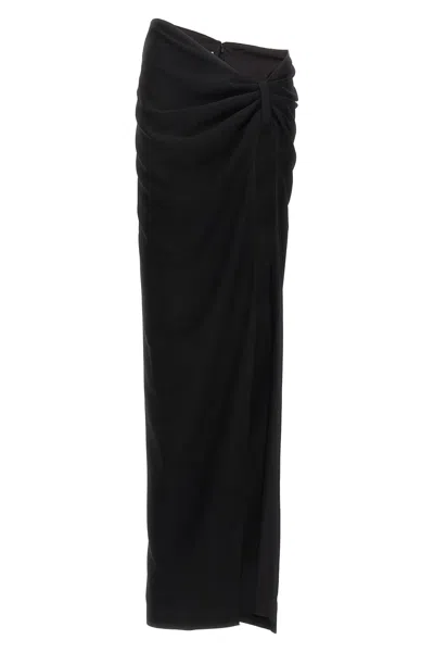 Monot Long Skirt 'torpedo' In Black