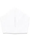 Monot Halterneck Cropped Top In White