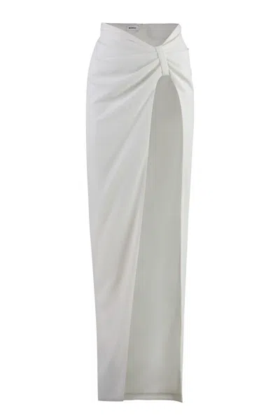 MONOT MONOT TORPEDO CREPE SKIRT