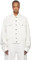 Monot Buttoned Chest-pocket Jacket In White