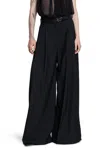Monot Wide Leg Pants In Black