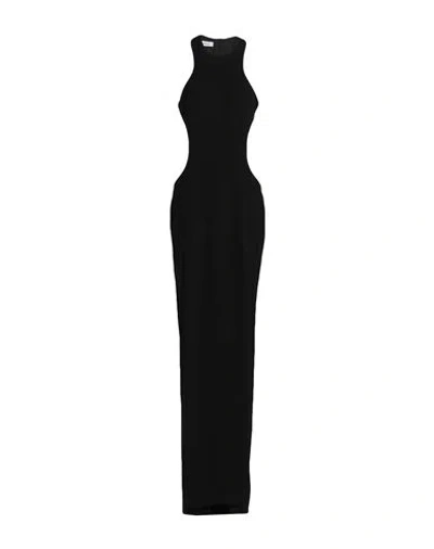 Monot Mônot Woman Maxi Dress Black Size 6 Polyester