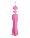 Monot Mônot Woman Maxi Dress Pink Size 2 Polyester
