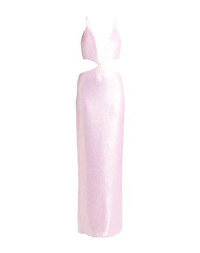 Monot Mônot Woman Maxi Dress Pink Size 4 Viscose