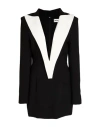 Monot Mônot Woman Mini Dress Black Size 4 Polyester In Black