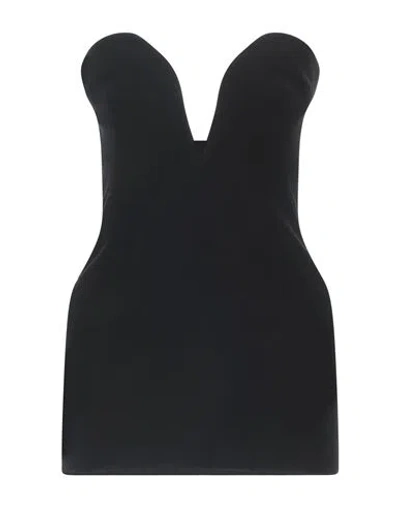 Monot Mônot Woman Mini Dress Black Size 4 Polyester