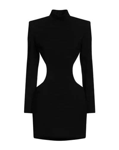 Monot Mônot Woman Mini Dress Black Size 4 Polyester