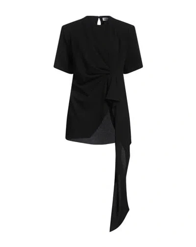 Monot Mônot Woman Top Black Size 2 Polyester