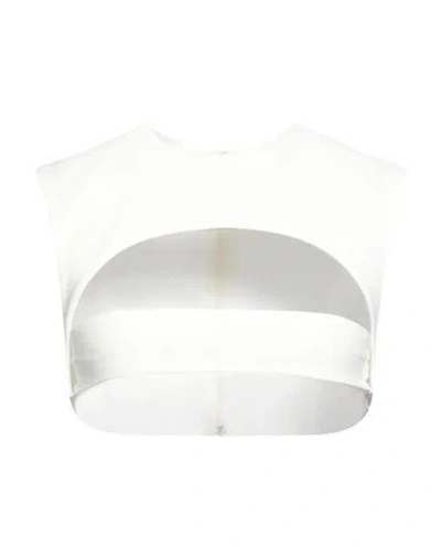 Monot Mônot Woman Top White Size 0 Polyester