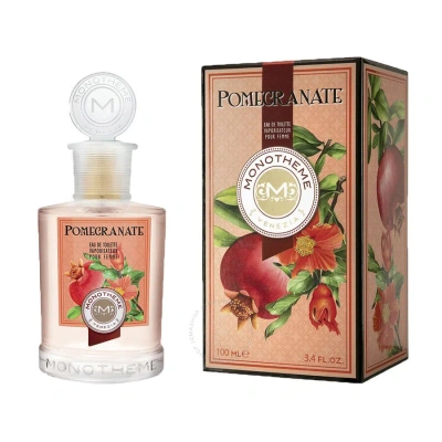Monotheme Ladies Pomegranate Pour Femme Edt 3.4 oz Fragrances 679602911399 In Red   / Black