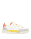 Monoway Man Sneakers White Size 8 Leather In White