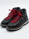Monpiz Dark Brown Cortina Leather Ski Snow Boots