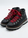 Monpiz Dark Brown Cortina Leather Ski Snow Boots