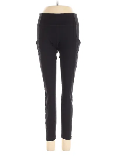 Pre-owned Monrow Active Pants In Black
