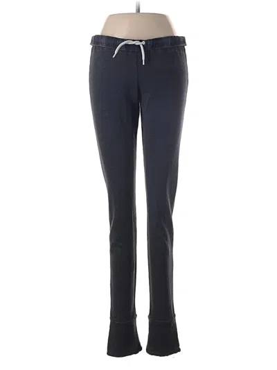 Pre-owned Monrow Active Pants In Blue