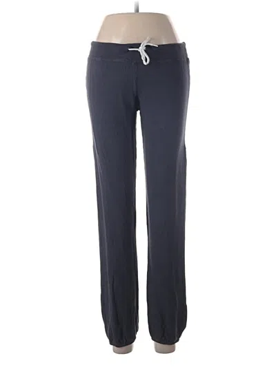Pre-owned Monrow Active Pants In Blue