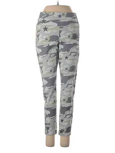Pre-owned Monrow Active Pants In Gray