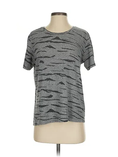 Pre-owned Monrow Active T-shirt In Gray