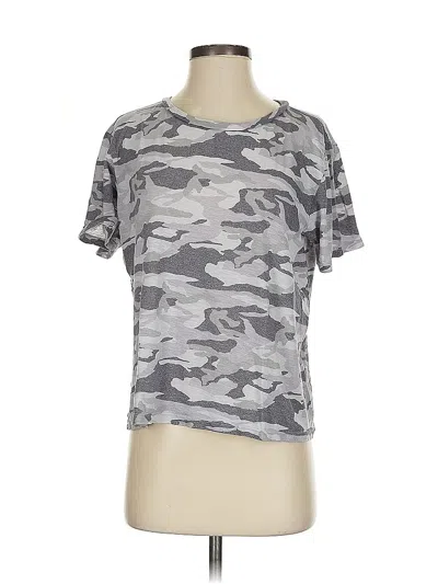 Pre-owned Monrow Active T-shirt In Gray