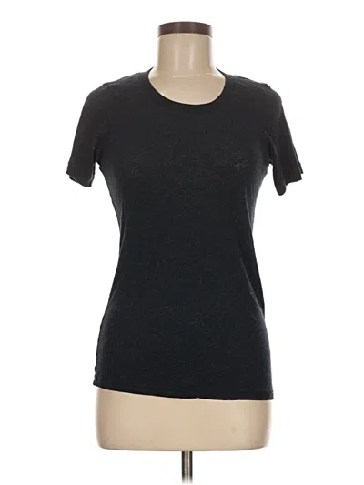 Pre-owned Monrow Active T-shirt In Black