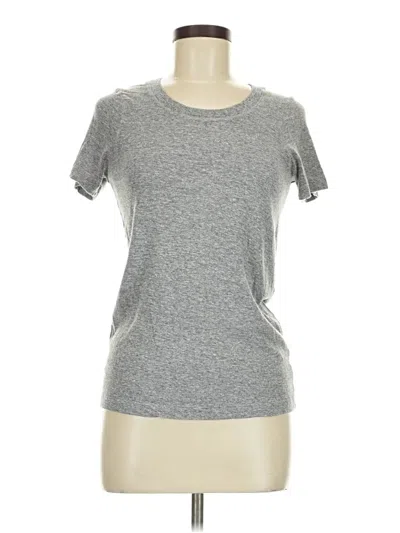 Pre-owned Monrow Active T-shirt In Gray