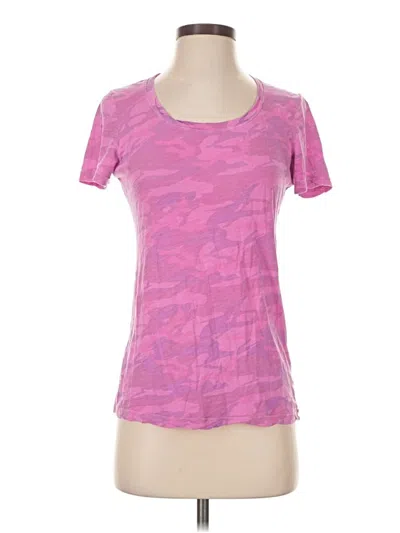 Pre-owned Monrow Active T-shirt In Pink
