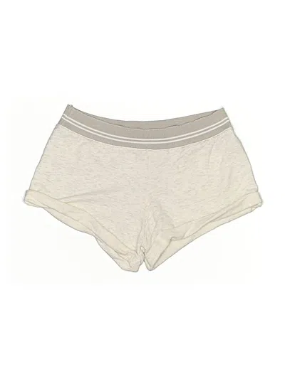 Pre-owned Monrow Athletic Shorts In Ivory