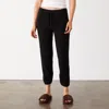 Monrow Boucle Knit Vintage Sweatpant In Black