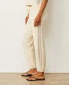 Monrow Boucle Knit Vintage Sweat In Cream