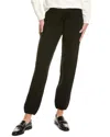Monrow Boucle Knit Vintage Sweatpant In Black