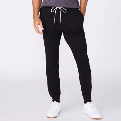 Monrow Bungee Cord Jogger In Black