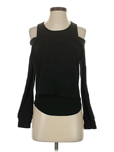 Pre-owned Monrow Cardigan Sweater In Black