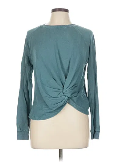 Pre-owned Monrow Cardigan Sweater In Blue