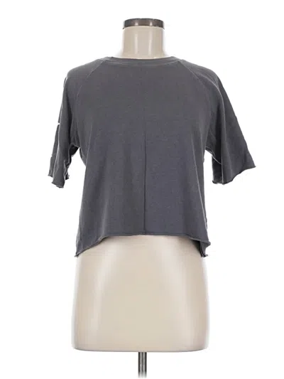 Pre-owned Monrow Cardigan Sweater In Gray