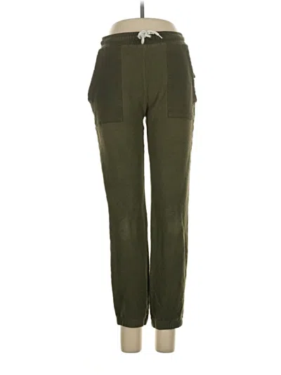 Pre-owned Monrow Cargo Pants In Green