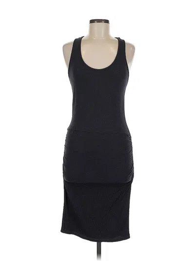 Pre-owned Monrow Casual Dress In Black
