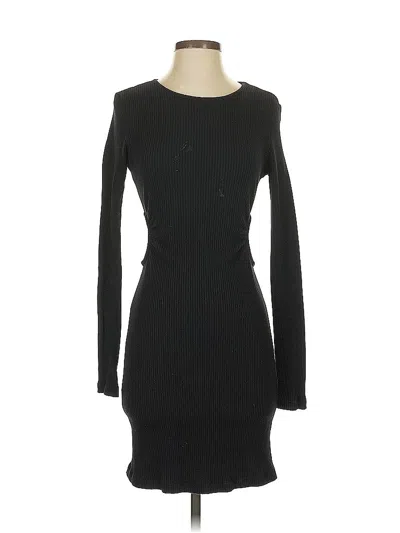 Pre-owned Monrow Casual Dress In Black