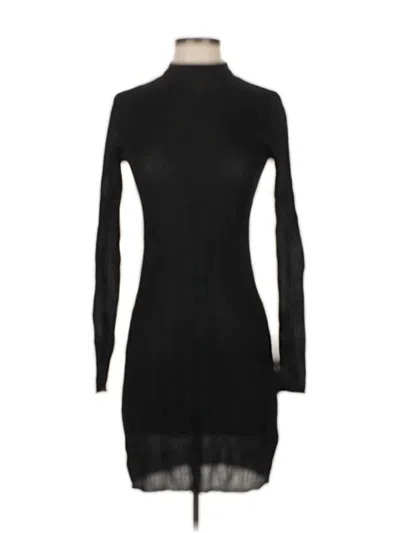 Pre-owned Monrow Casual Dress In Black