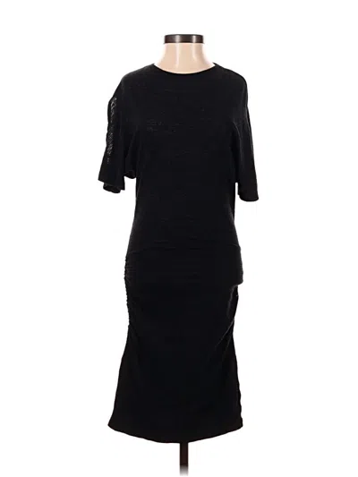 Pre-owned Monrow Casual Dress In Black