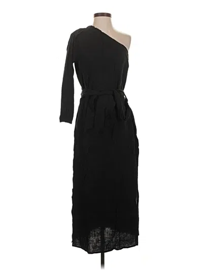 Pre-owned Monrow Casual Dress In Black