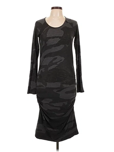 Pre-owned Monrow Casual Dress In Black
