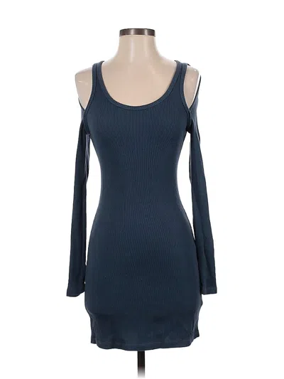 Pre-owned Monrow Casual Dress In Blue