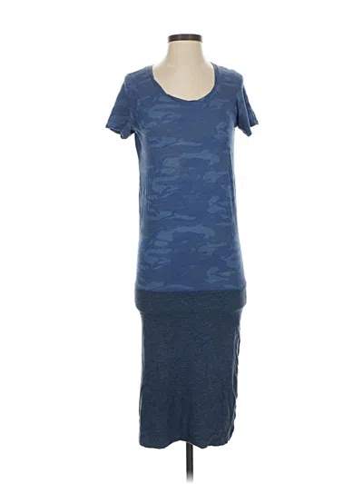 Pre-owned Monrow Casual Dress In Blue